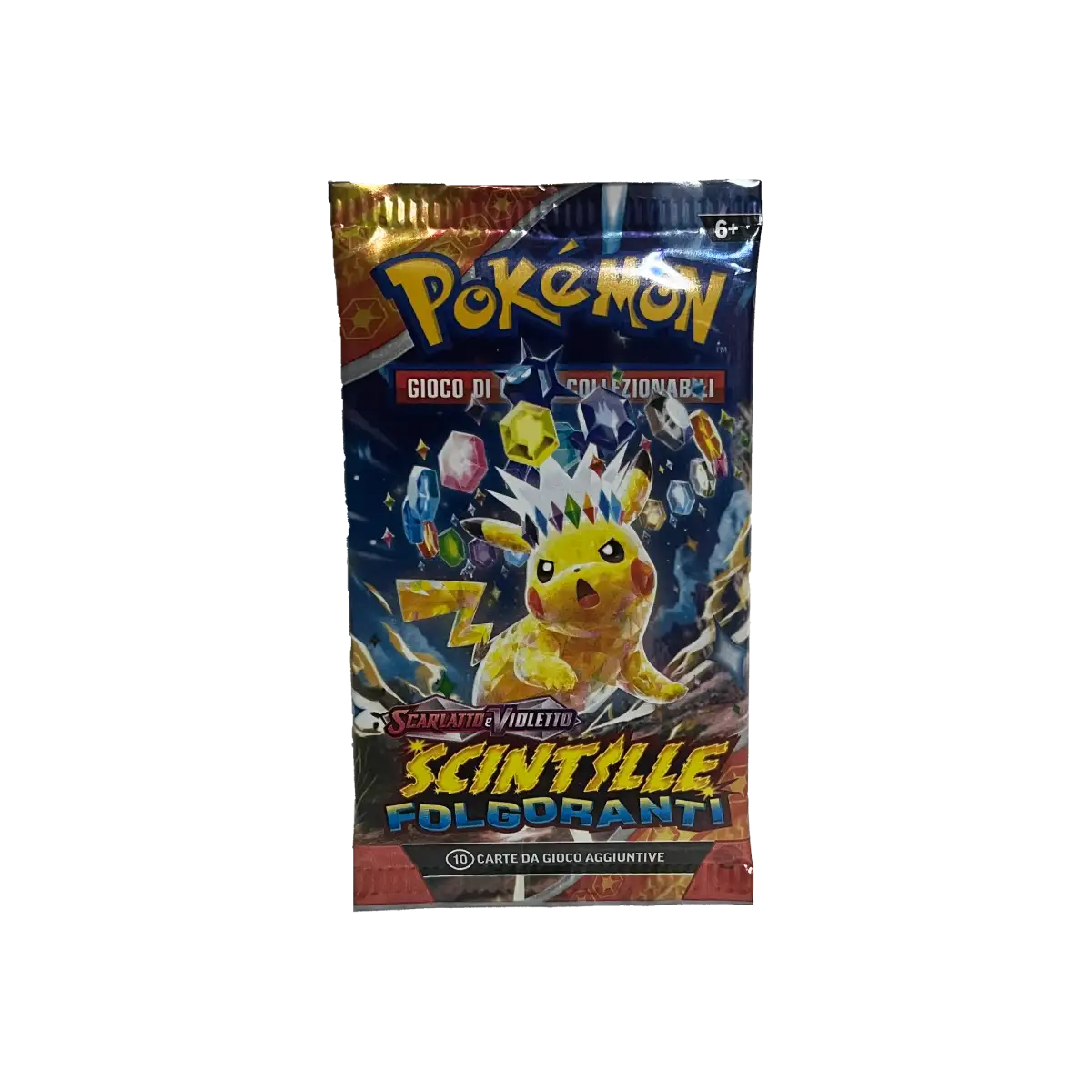 Bustina scintille folgoranti 10 carte