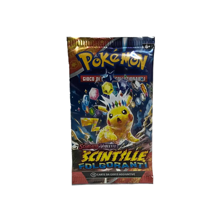 Bustina scintille folgoranti 10 carte