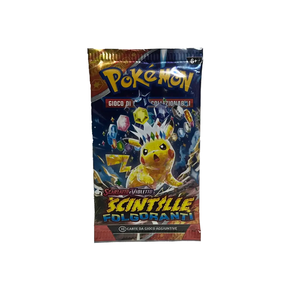 Bustina scintille folgoranti 10 carte