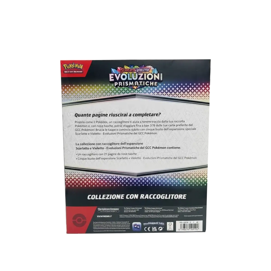 Collezione con Raccoglitore Evoluzioni Prismatiche