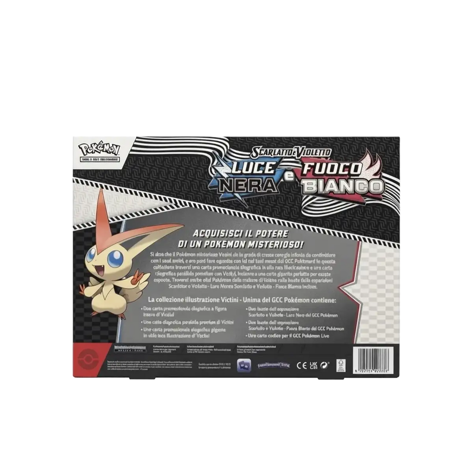 Collezione illustrazione Victini Luce Nera e Fuoco Bianco