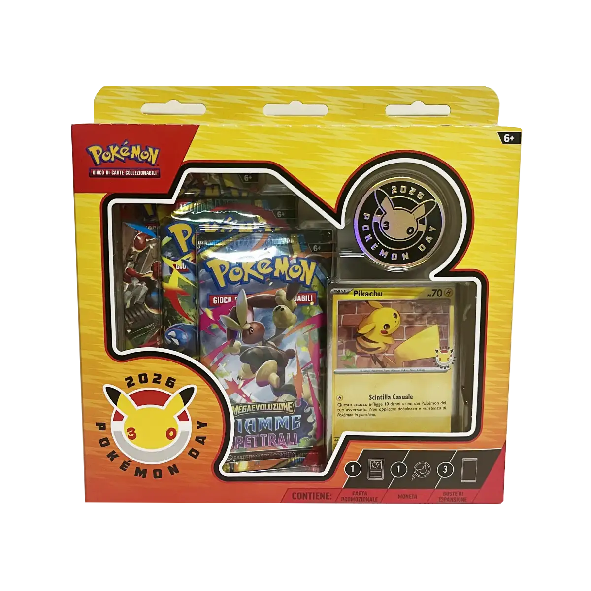 Collezione Pokèmon Day 2026 Pikachu