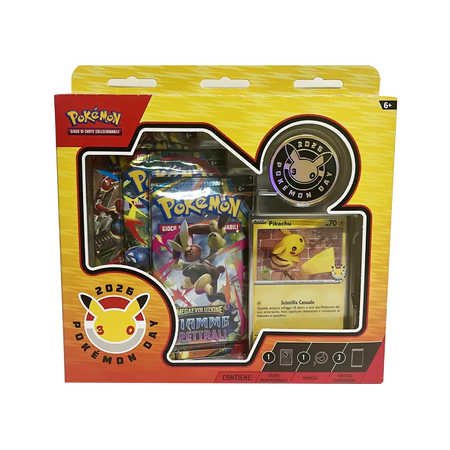 Collezione Pokèmon Day 2026 Pikachu