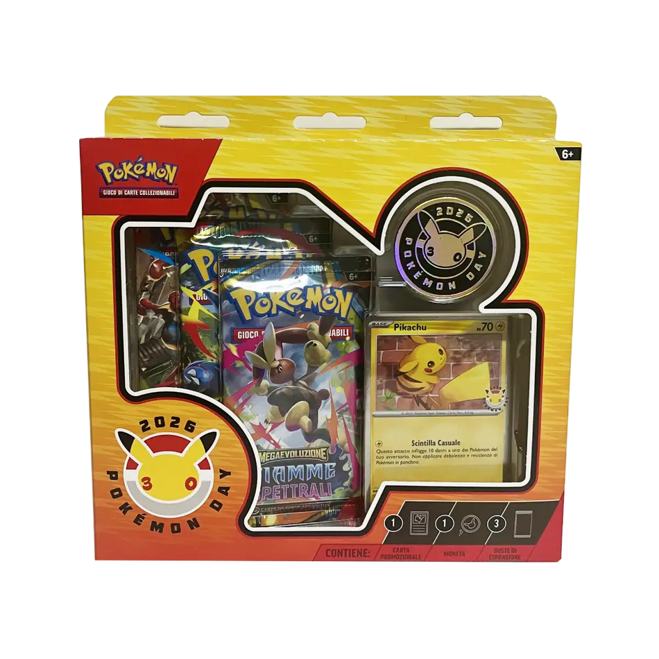 Collezione Pokèmon Day 2026 Pikachu