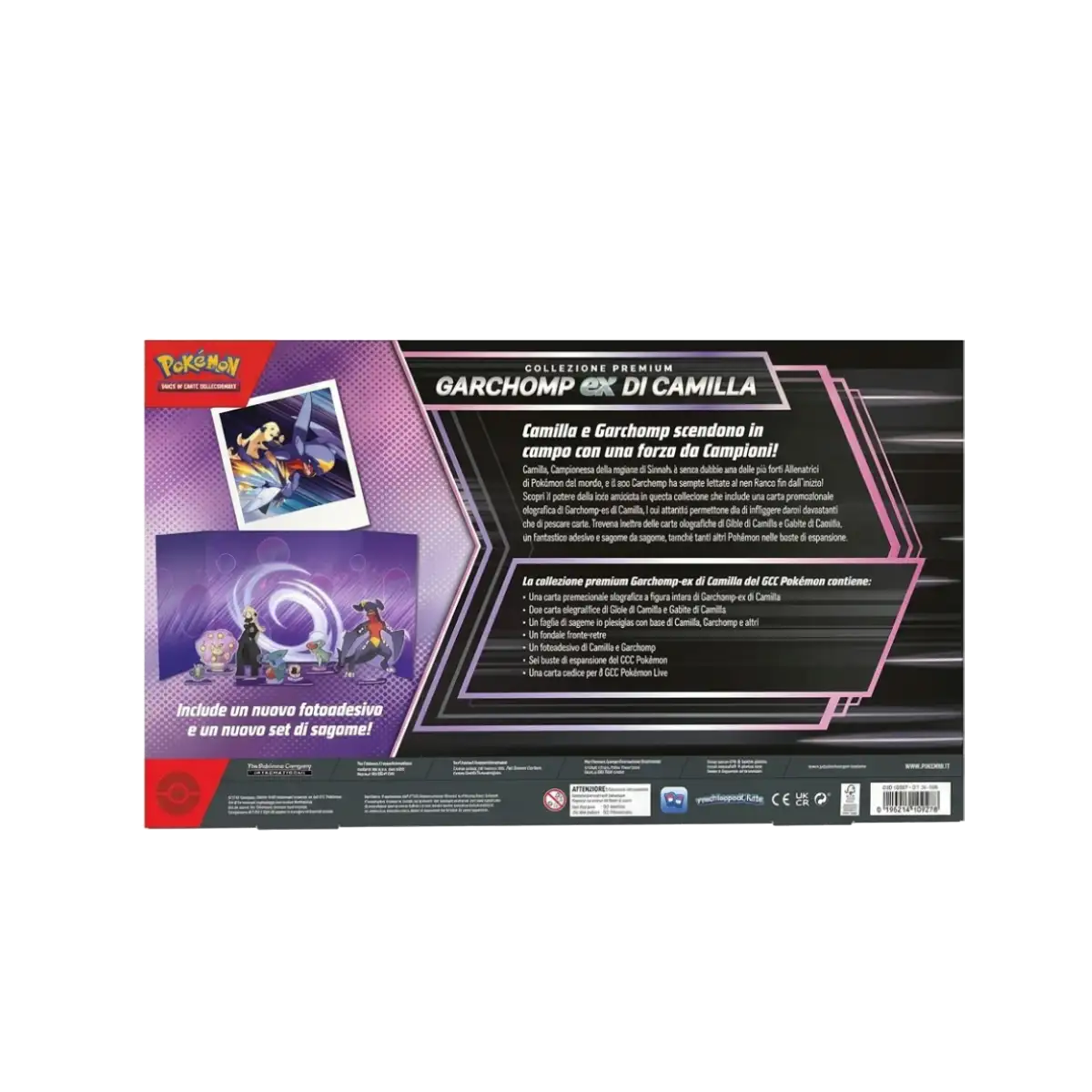 Collezione Premium Garchomp ex di Camilla