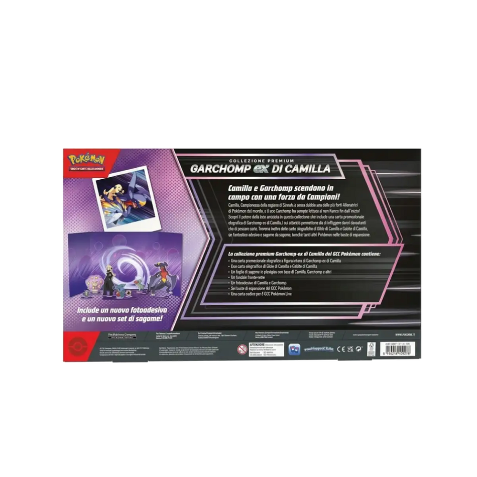 Collezione Premium Garchomp ex di Camilla
