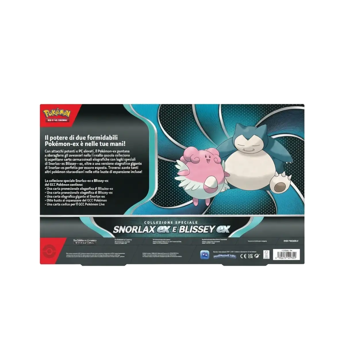Collezione speciale Snorlax ex Blissey