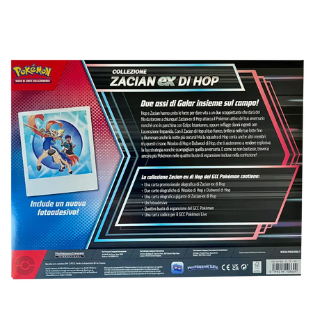 Collezione Zacian ex di hop