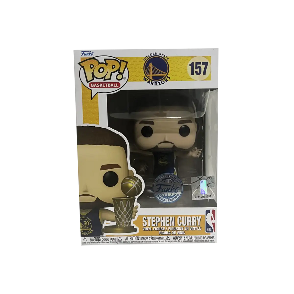 Funko Pop! Basketball Stephen Curry 157 Special Edition NBA Golden State Warriors