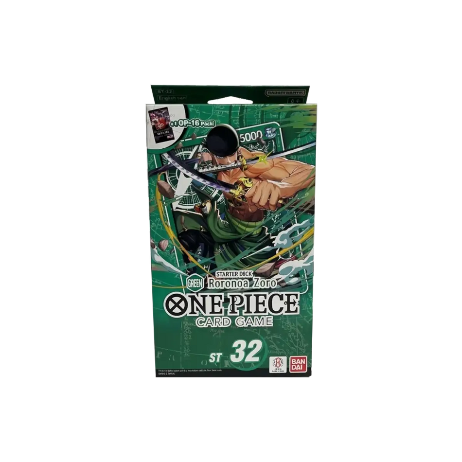 One Piece Card Game - Starter Deck ST-32 Roronoa Zoro (ENG)