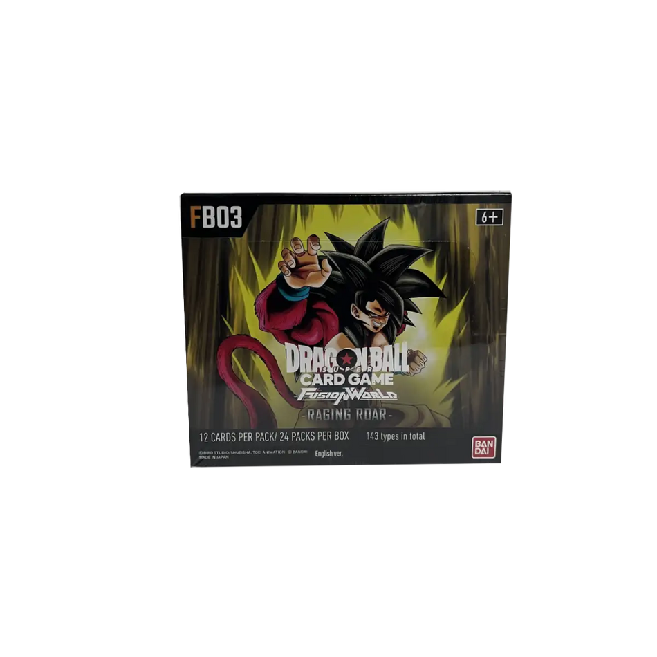 Dragon Ball Super Card Game Fusion World - Booster Box FB03 Raging Roar (ENG)