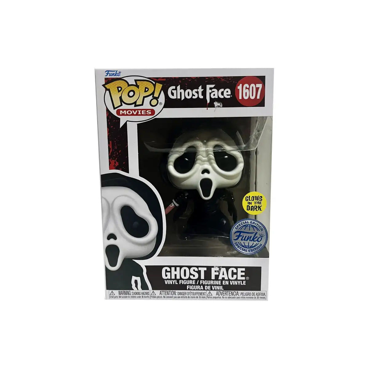 Ghost Face Glows 1607
