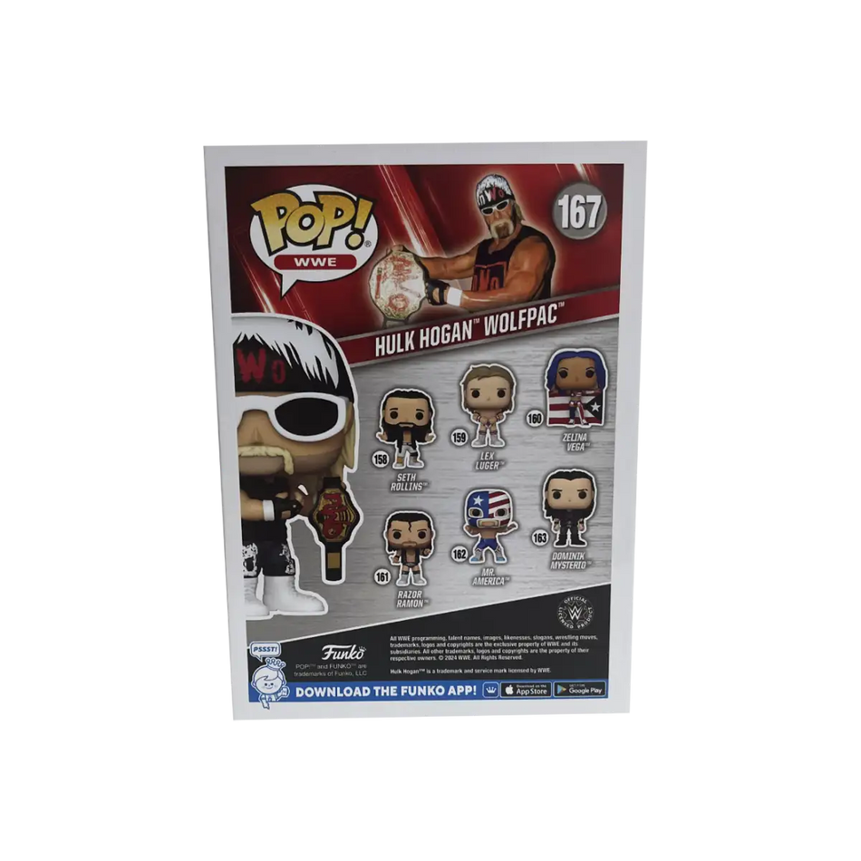 Funko Pop! WWE Hulk Hogan Wolfpac 167