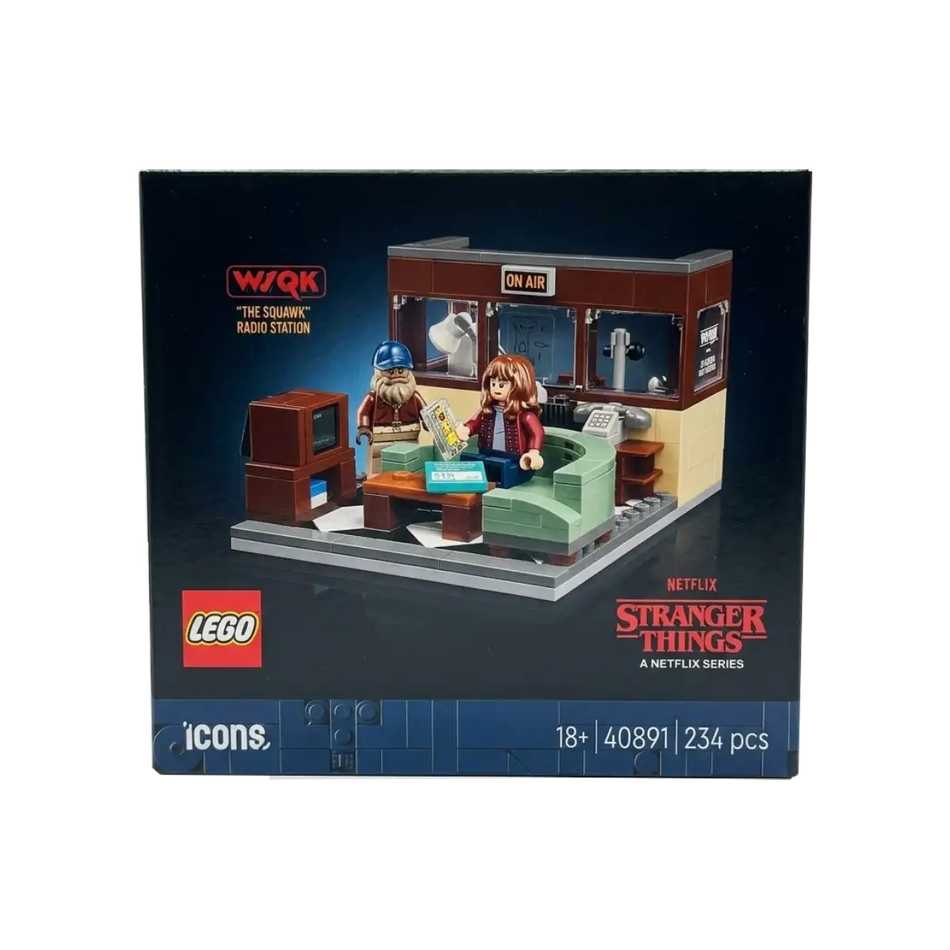 Lego Icons “The Squawk” Radio Station Stranger Things 40891