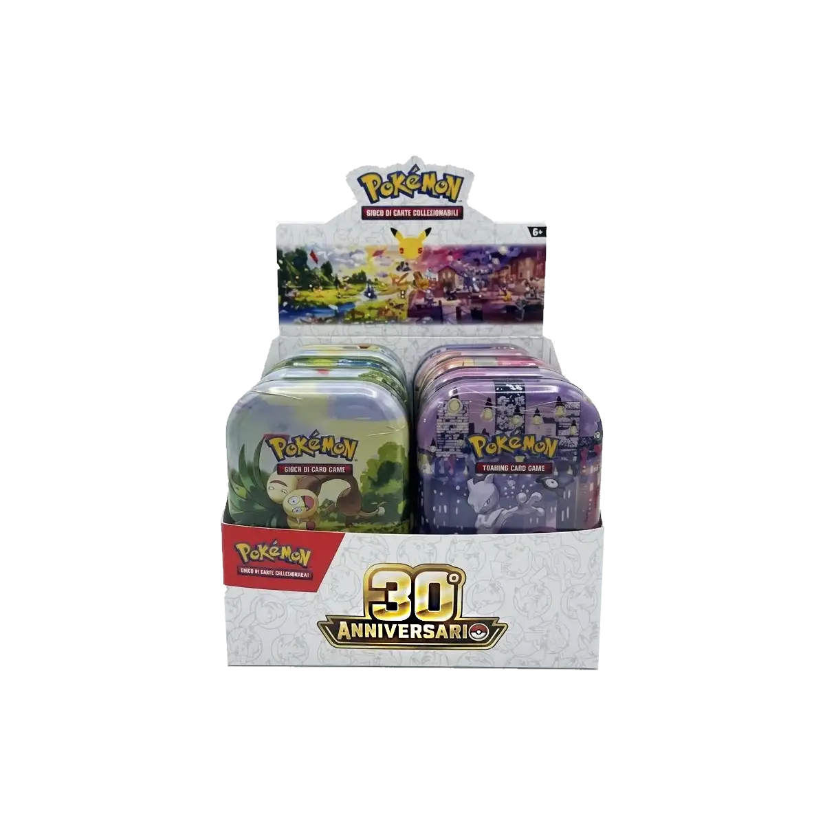 Mini Tin 30th anniversario Set 10 Artwork completo Non sigillato