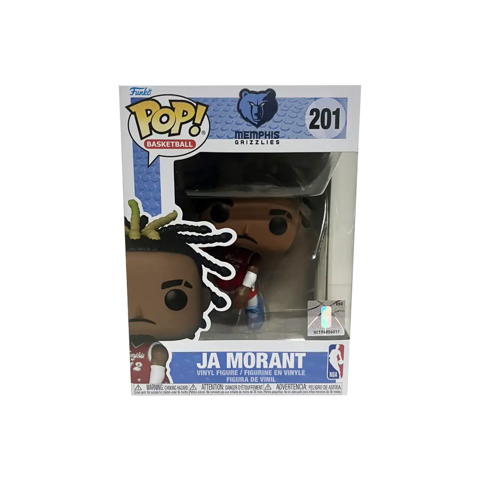Funko Pop! Basketball Ja Morant 201 Nba Memphis Grizzlies
