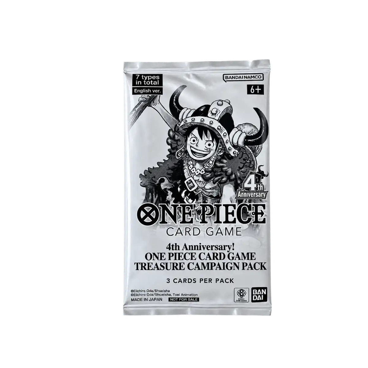 One piece 4th anniversary promo pack