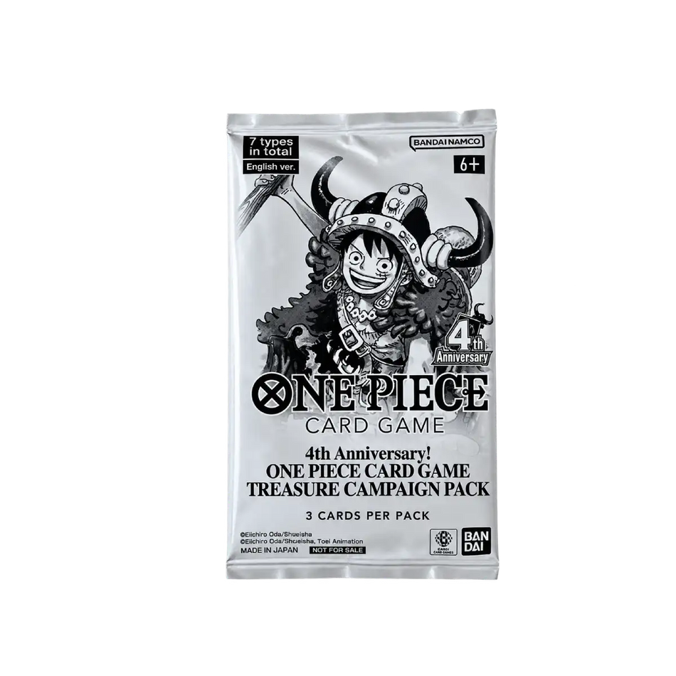 One piece 4th anniversary promo pack