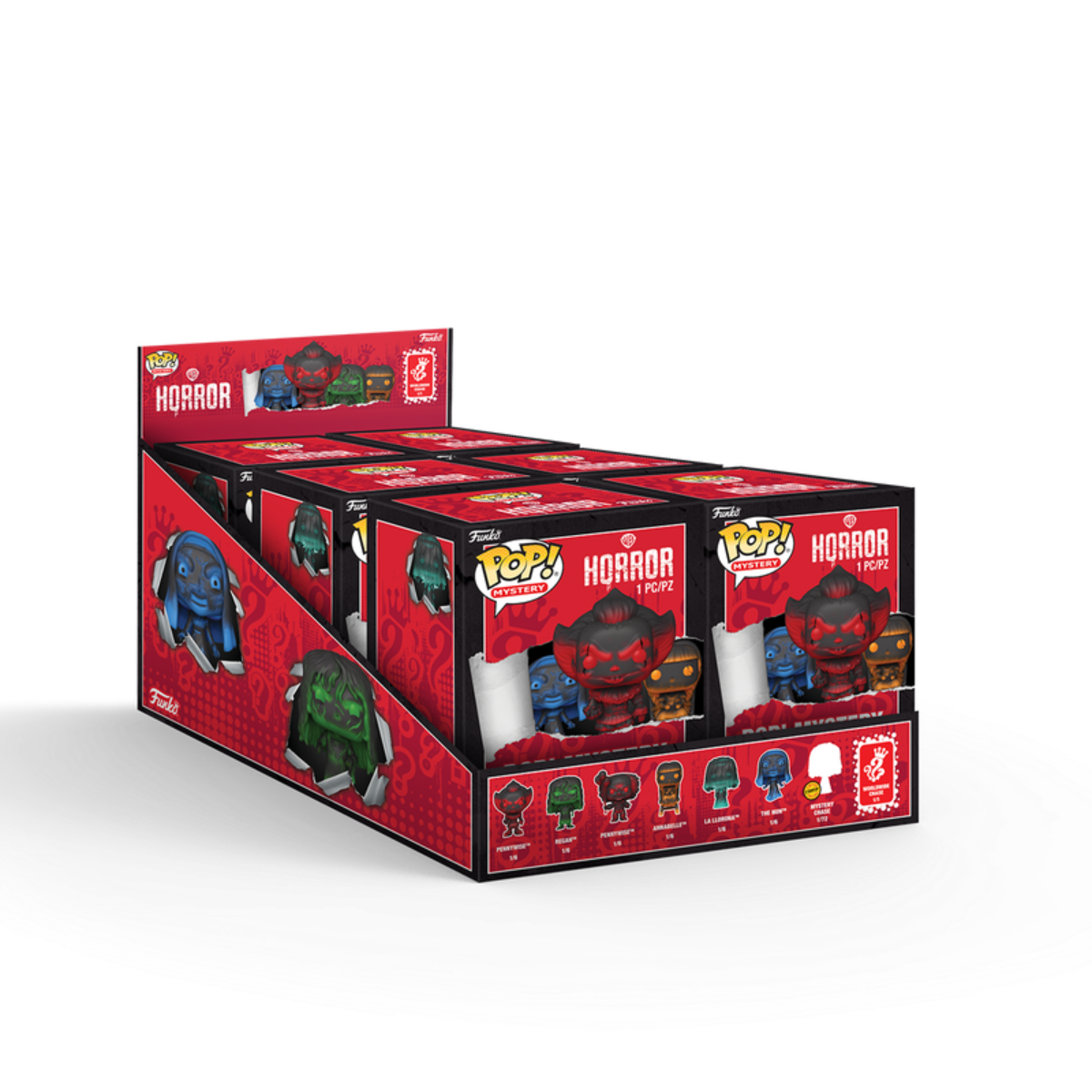 Funko pop mistery horror 6-pack