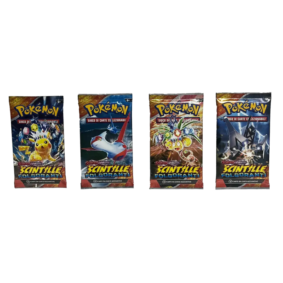 Scintille Folgoranti Set 4 Buste Artwork