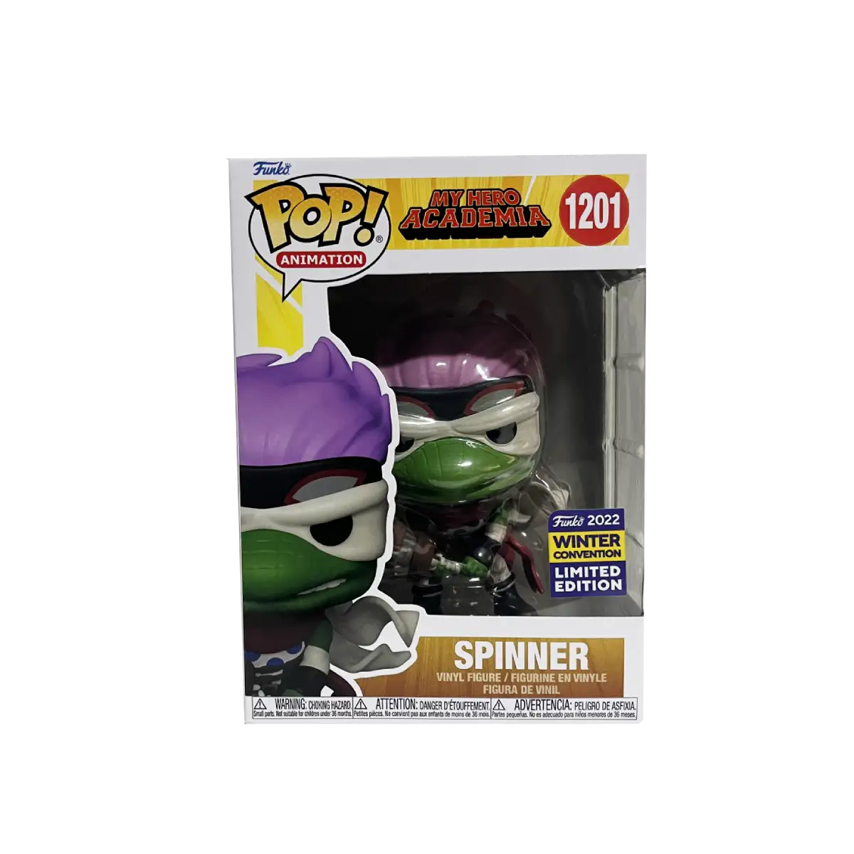 Spinner 1201 Funko 2022 Winter Convention My Hero academia