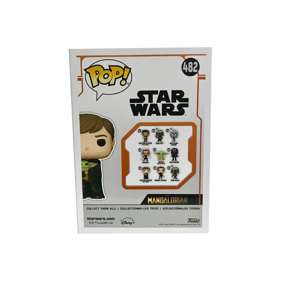 Funko Pop! Luke Skywalker with Grogu 482 -  Star Wars The Mandalorian